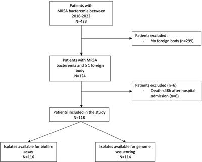 Factors associated with foreign body infection in methicillin-resistant Staphylococcus aureus bacteremia